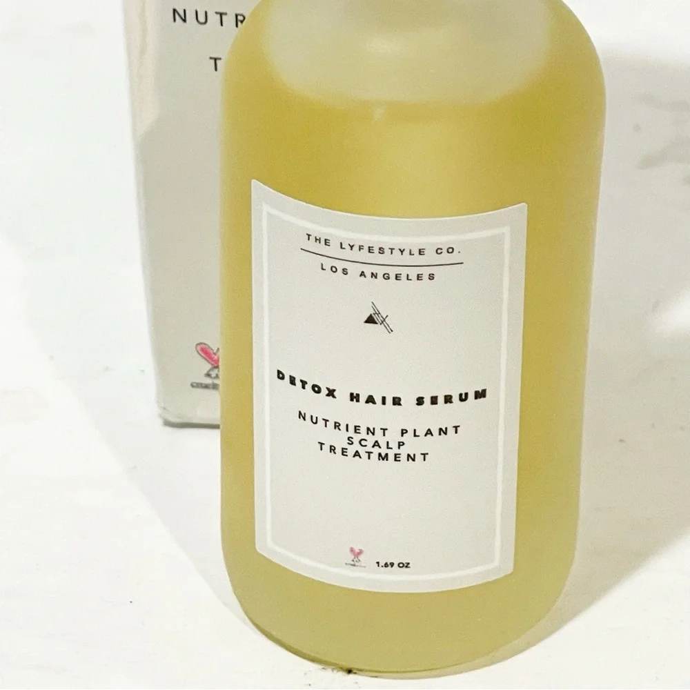 The Lyfestyle Co. Detox Hair Serum Nutrient Plant Scalp Treatment‎ 1.9oz NEW